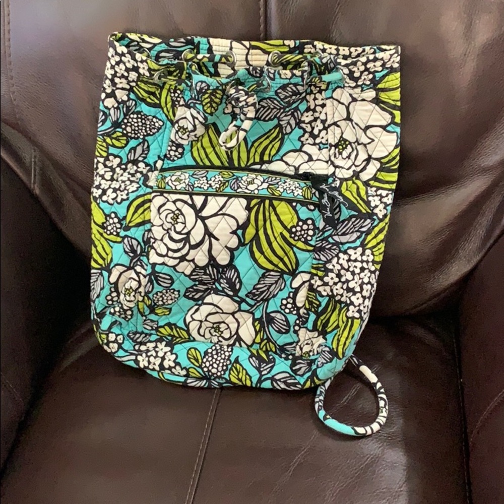 Vera Bradley Drawstring Backpack Guc - image 1